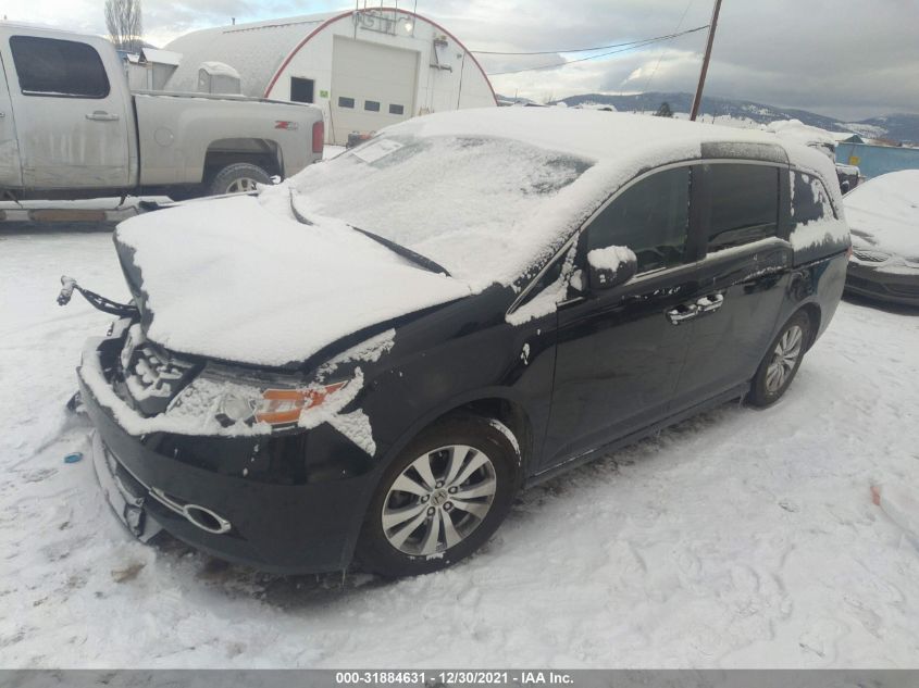 2014 HONDA ODYSSEY EX-L 5FNRL5H6XEB132485