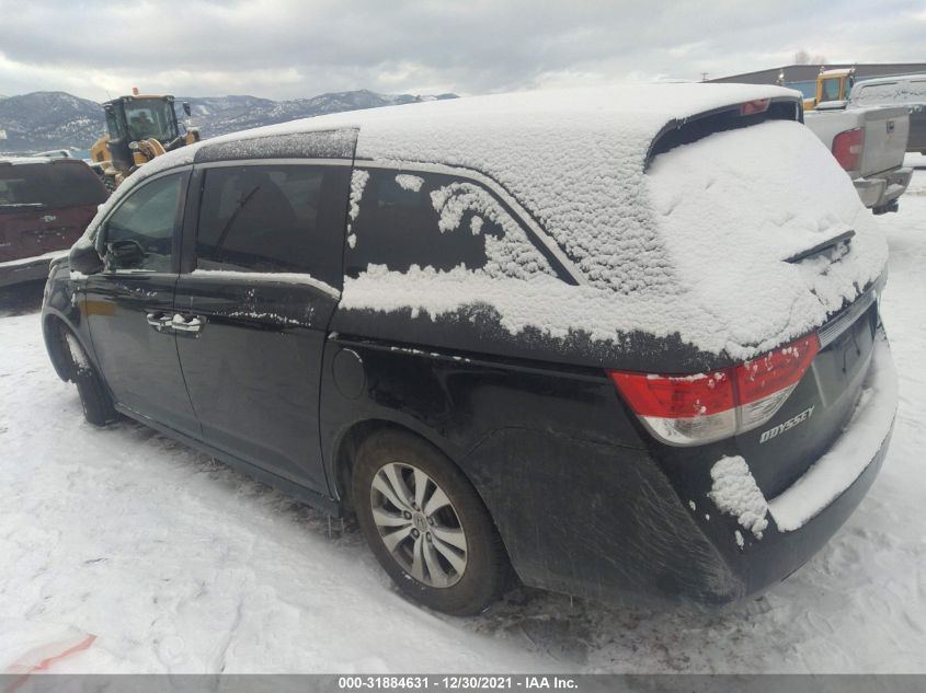 2014 HONDA ODYSSEY EX-L 5FNRL5H6XEB132485