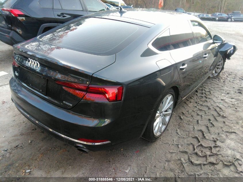 2018 AUDI A5 SPORTBACK PREMIUM PLUS WAUBNCF5XJA012342