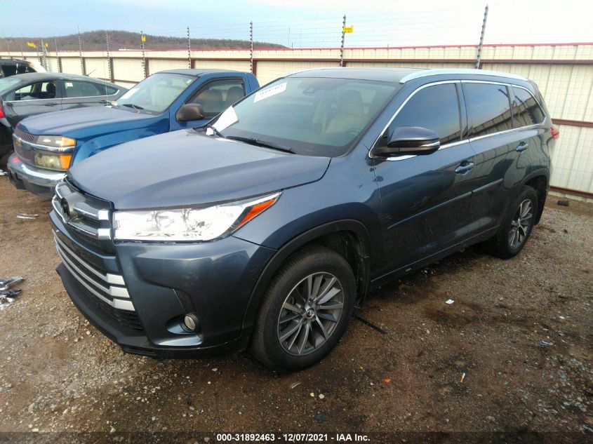 2018 TOYOTA HIGHLANDER SE/XLE 5TDJZRFH1JS892303
