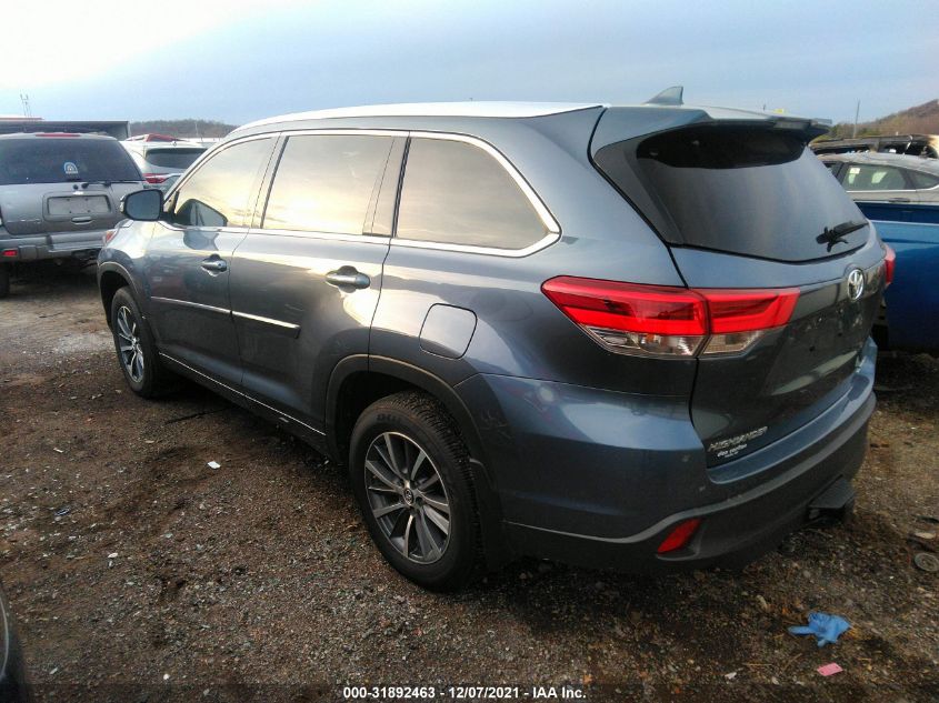 2018 TOYOTA HIGHLANDER SE/XLE 5TDJZRFH1JS892303