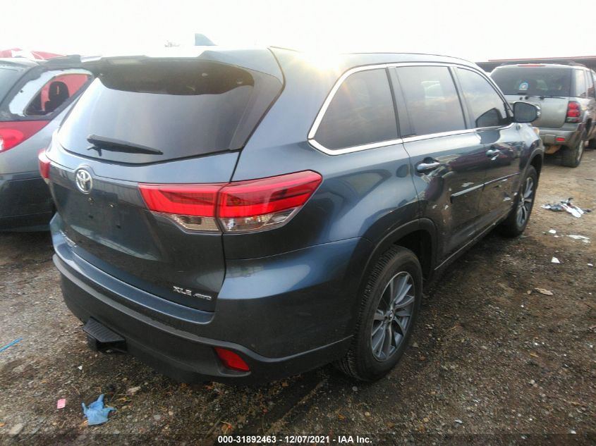 2018 TOYOTA HIGHLANDER SE/XLE 5TDJZRFH1JS892303