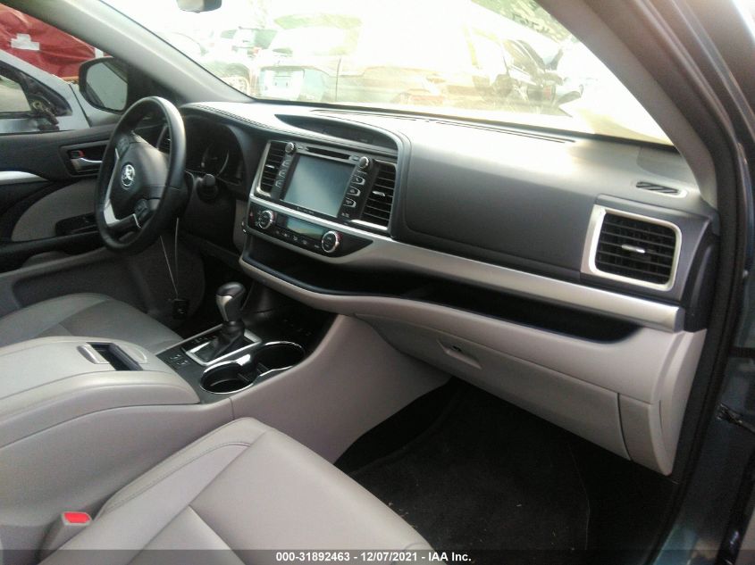 2018 TOYOTA HIGHLANDER SE/XLE 5TDJZRFH1JS892303