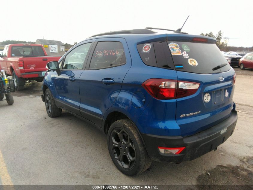 2018 FORD ECOSPORT SES MAJ6P1CL3JC161773