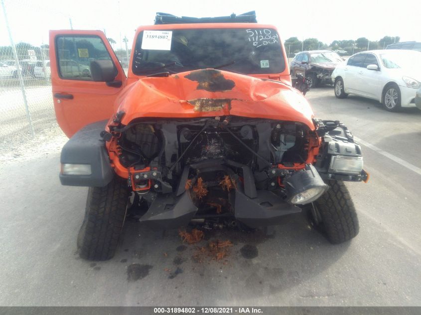 2018 JEEP WRANGLER UNLIMITED SPORT S 1C4HJXDG6JW285110