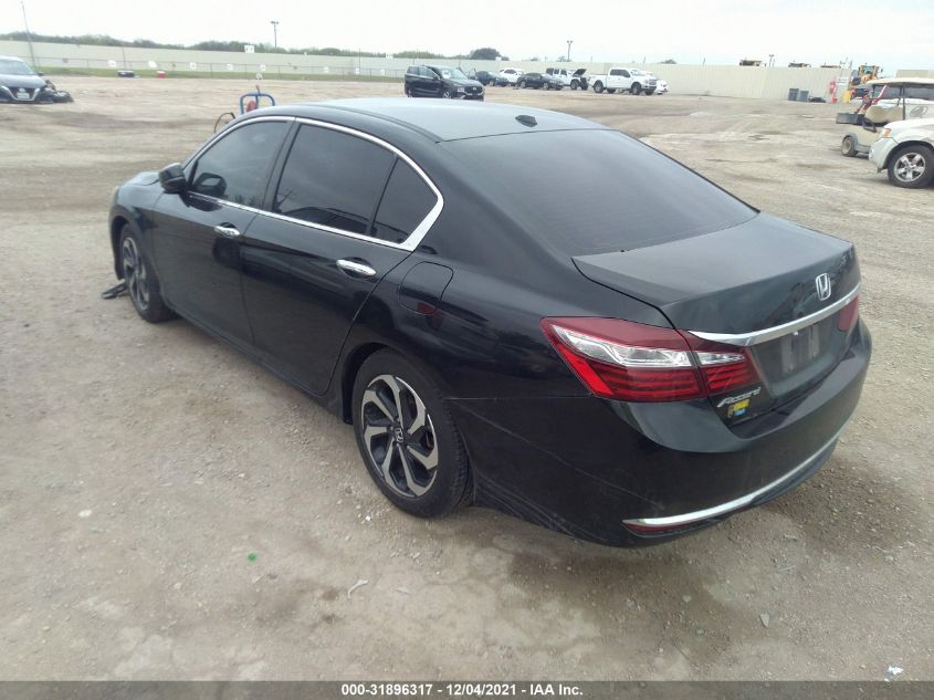 2016 HONDA ACCORD SEDAN EX 1HGCR2F77GA081944