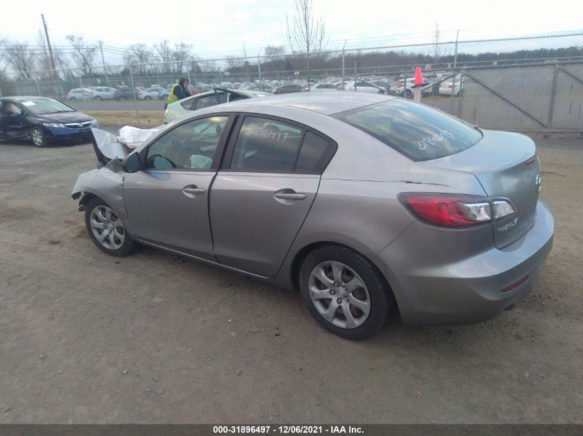 2013 MAZDA MAZDA3 I SPORT JM1BL1UP9D1744323