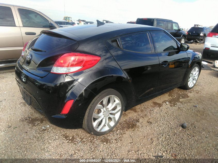 2013 HYUNDAI VELOSTER W/GRAY INT KMHTC6ADXDU166190