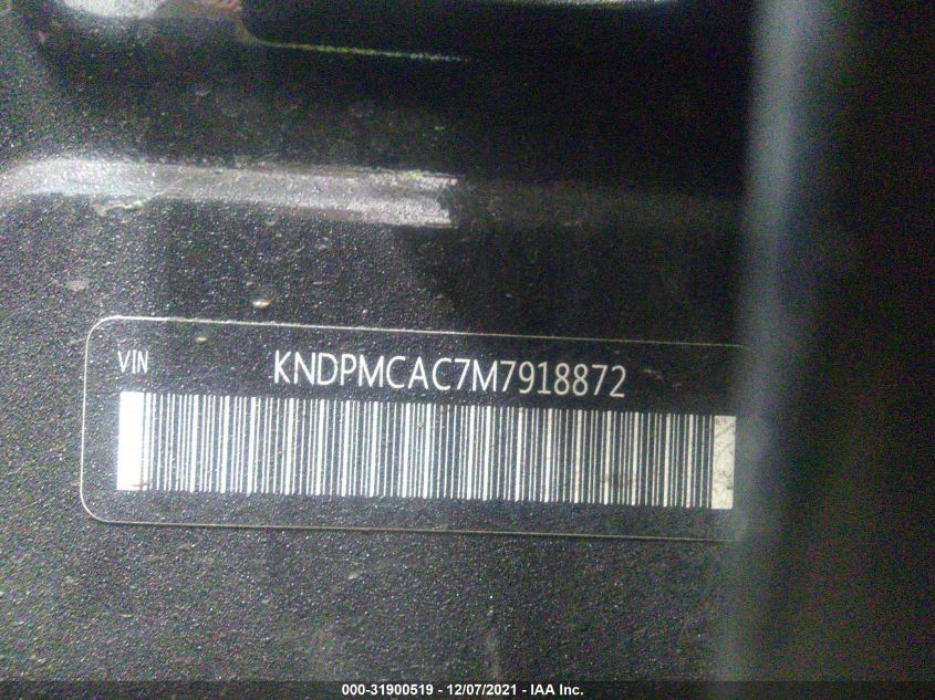 2021 KIA SPORTAGE LX KNDPMCAC7M7918872
