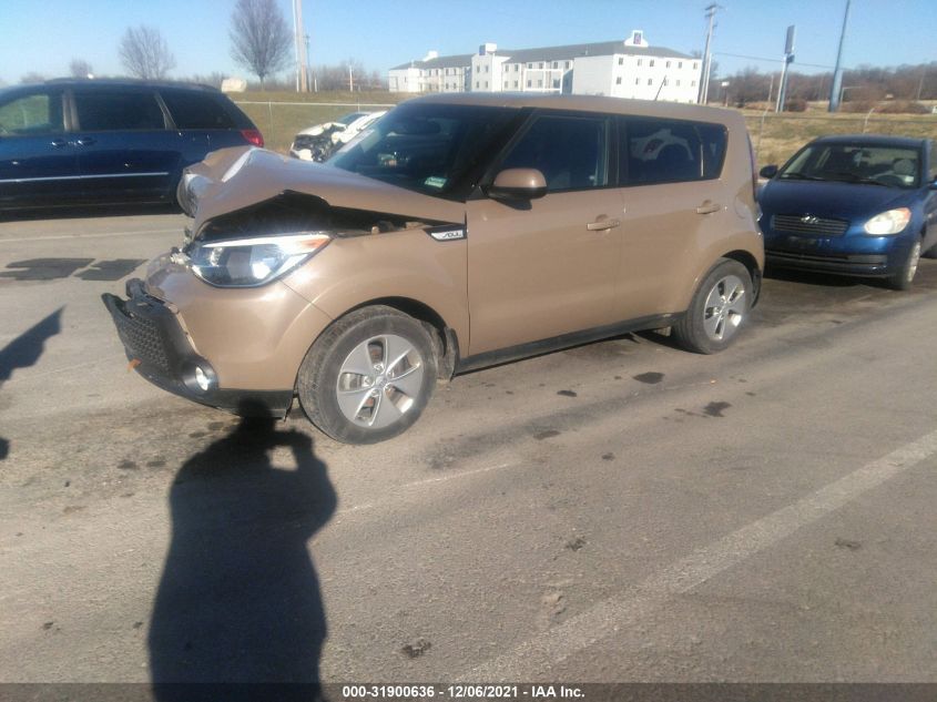 2015 KIA SOUL BASE KNDJN2A21F7231295