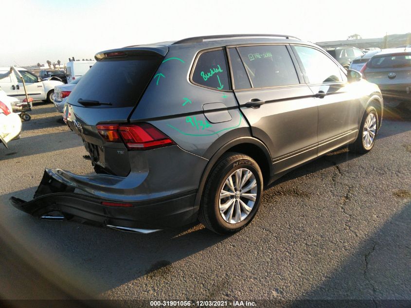 2018 VOLKSWAGEN TIGUAN S 3VV1B7AX1JM010720