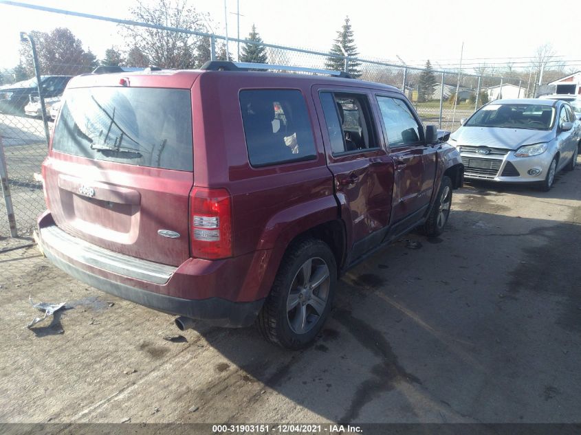 2017 JEEP PATRIOT HIGH ALTITUDE 1C4NJPFA1HD134290