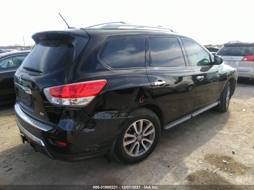 2014 NISSAN PATHFINDER SV 5N1AR2MN5EC685948
