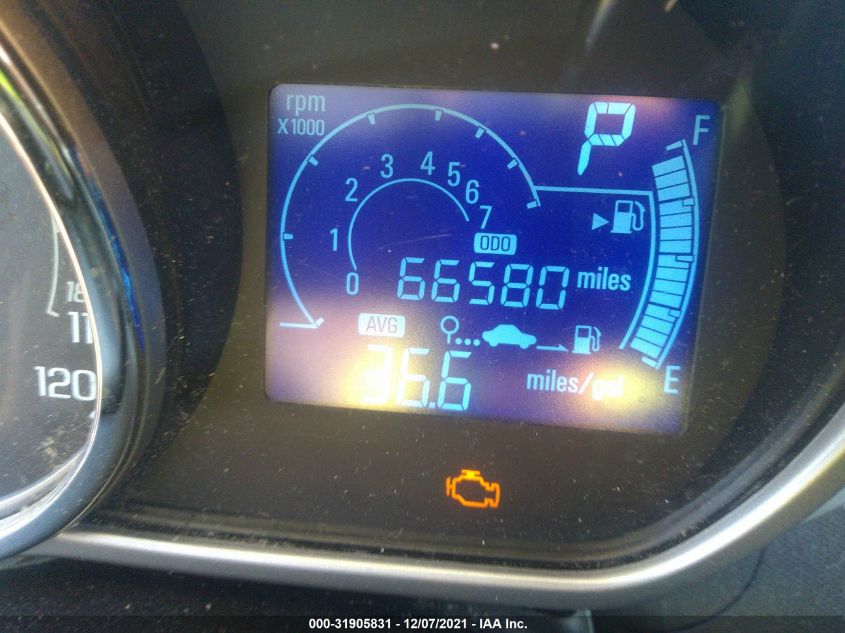 2014 CHEVROLET SPARK LS KL8CB6S91EC413758