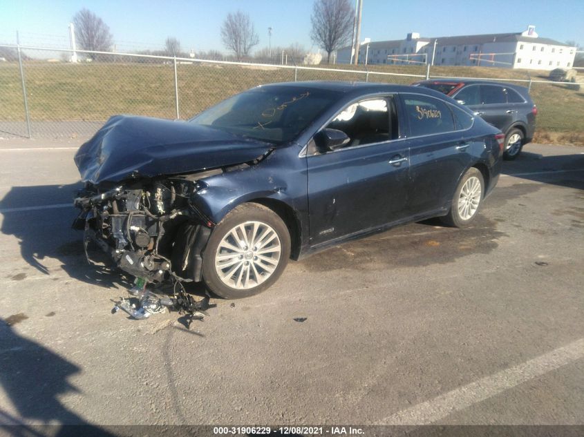 2014 TOYOTA AVALON HYBRID LIMITED 4T1BD1EBXEU020135