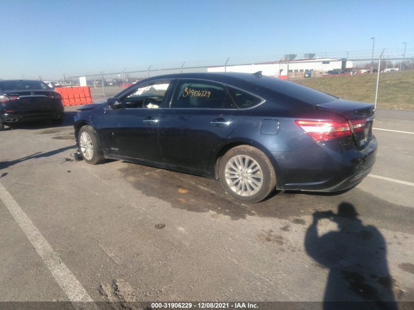 2014 TOYOTA AVALON HYBRID LIMITED 4T1BD1EBXEU020135