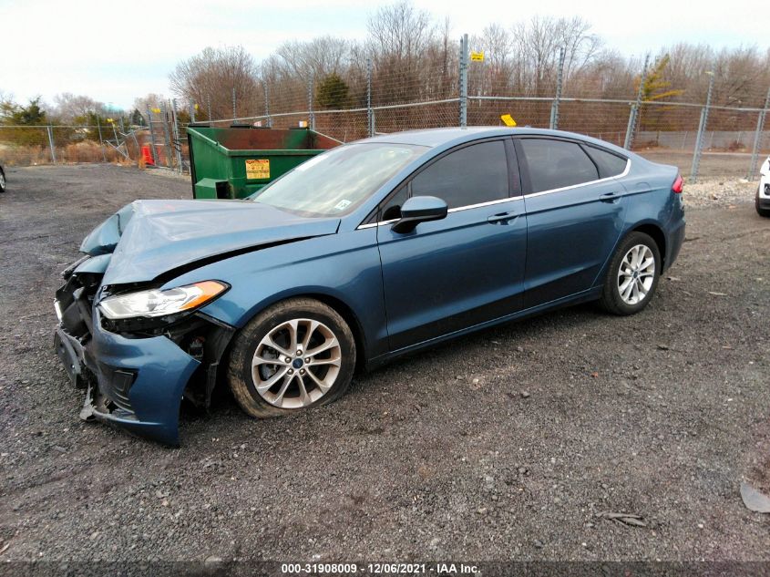 2019 FORD FUSION SE 3FA6P0HD5KR203455