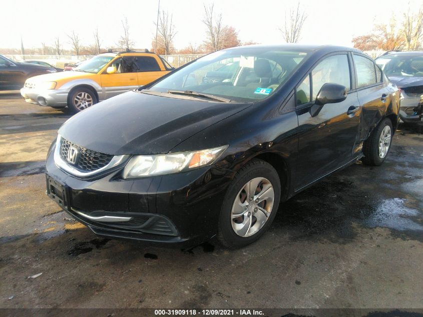 2013 HONDA CIVIC SDN LX 19XFB2F56DE204673