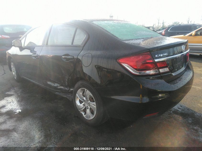 2013 HONDA CIVIC SDN LX 19XFB2F56DE204673