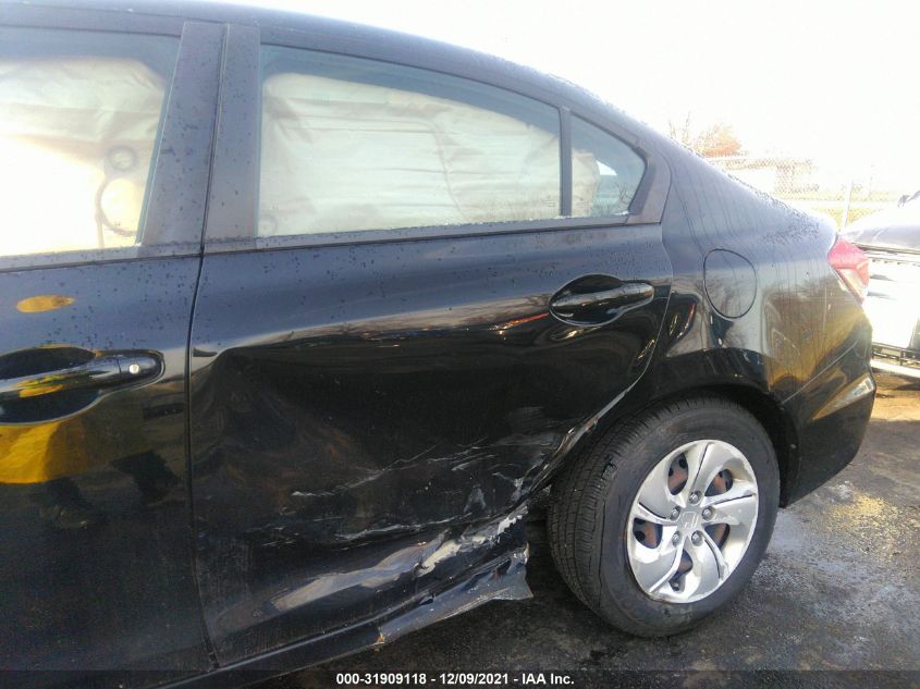 2013 HONDA CIVIC SDN LX 19XFB2F56DE204673