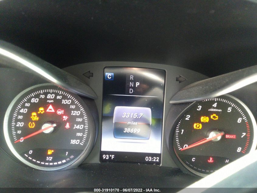 2018 MERCEDES-BENZ GLC GLC 300 WDC0G4JB4JV038770