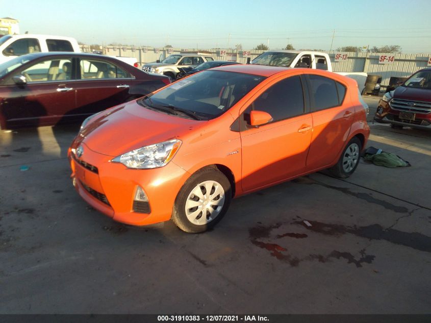 2014 TOYOTA PRIUS C ONE/THREE/TWO/FOUR JTDKDTB36E1073963