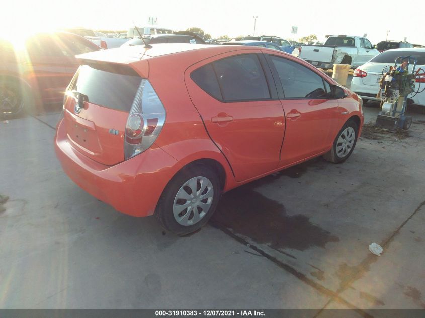 2014 TOYOTA PRIUS C ONE/THREE/TWO/FOUR JTDKDTB36E1073963
