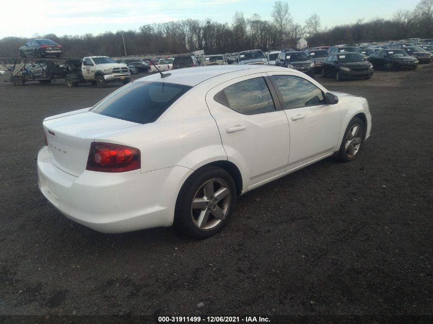 2013 DODGE AVENGER SE 1C3CDZAB0DN537230
