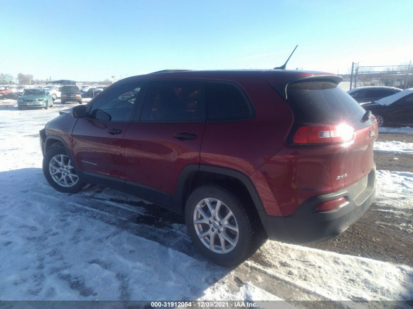 2015 JEEP CHEROKEE SPORT 1C4PJMAB6FW564163
