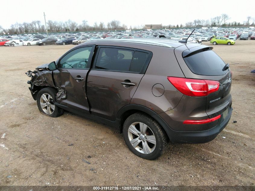 2013 KIA SPORTAGE LX KNDPB3A26D7520405