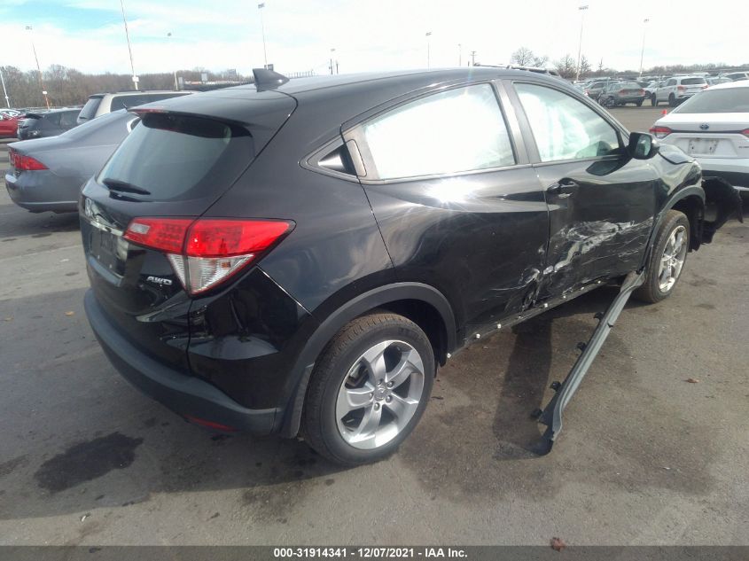 2019 HONDA HR-V LX 3CZRU6H36KG716083