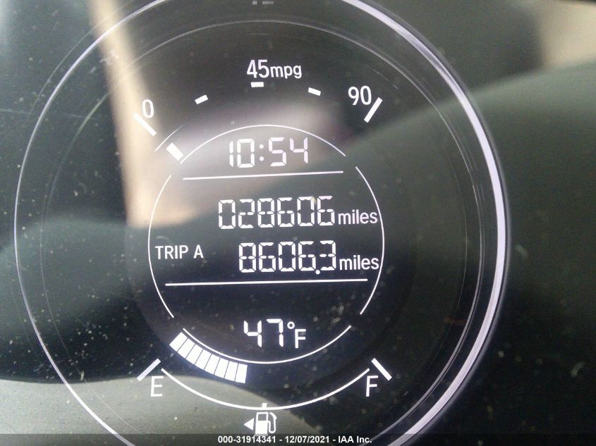 2019 HONDA HR-V LX 3CZRU6H36KG716083