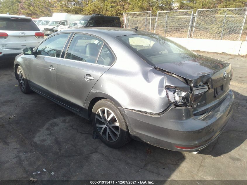 2017 VOLKSWAGEN JETTA 1.4T SE 3VWDB7AJ4HM382356