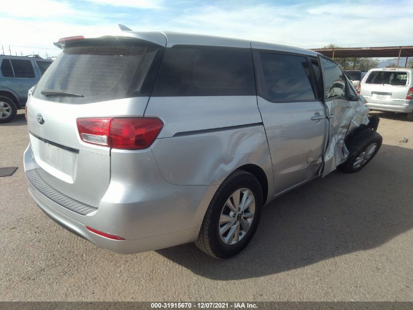 2016 KIA SEDONA L KNDMA5C16G6151934
