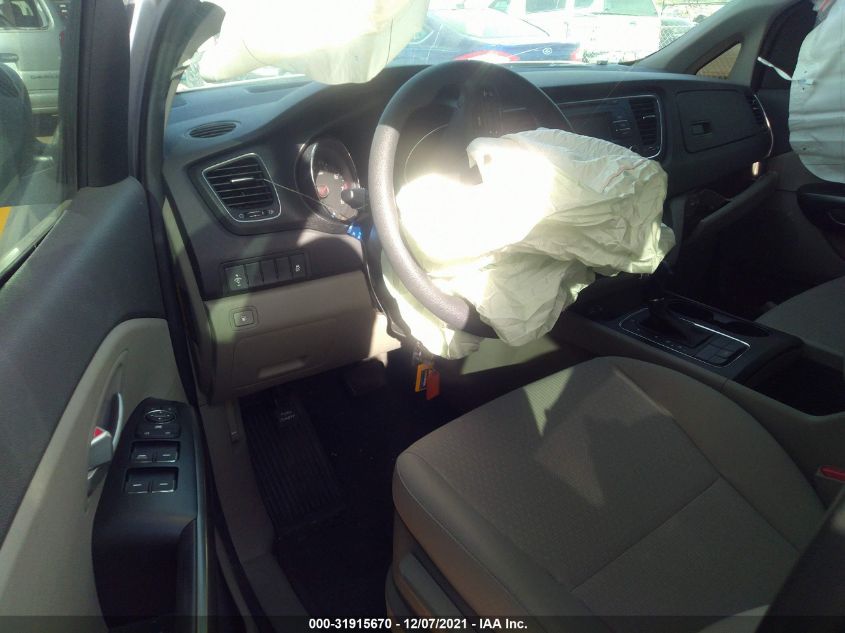 2016 KIA SEDONA L KNDMA5C16G6151934