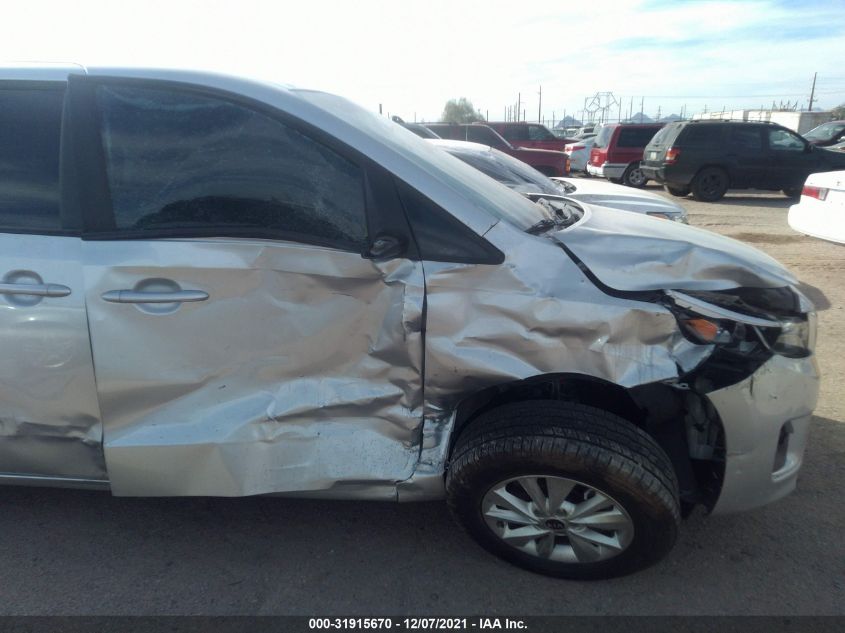 2016 KIA SEDONA L KNDMA5C16G6151934