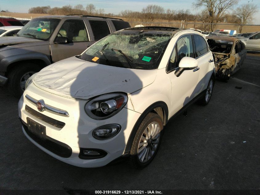 2016 FIAT 500X LOUNGE ZFBCFYDT2GP366433