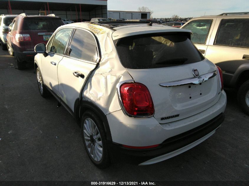 2016 FIAT 500X LOUNGE ZFBCFYDT2GP366433