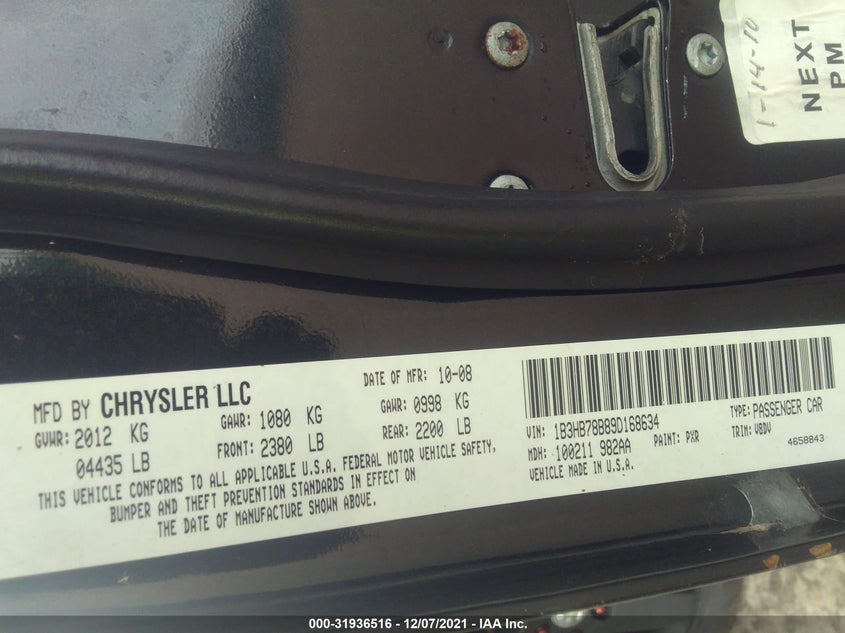 Dodge Caliber 2009