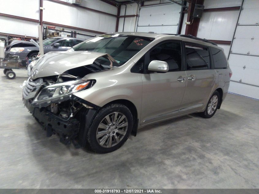 2015 TOYOTA SIENNA LTD 5TDDK3DC6FS108713