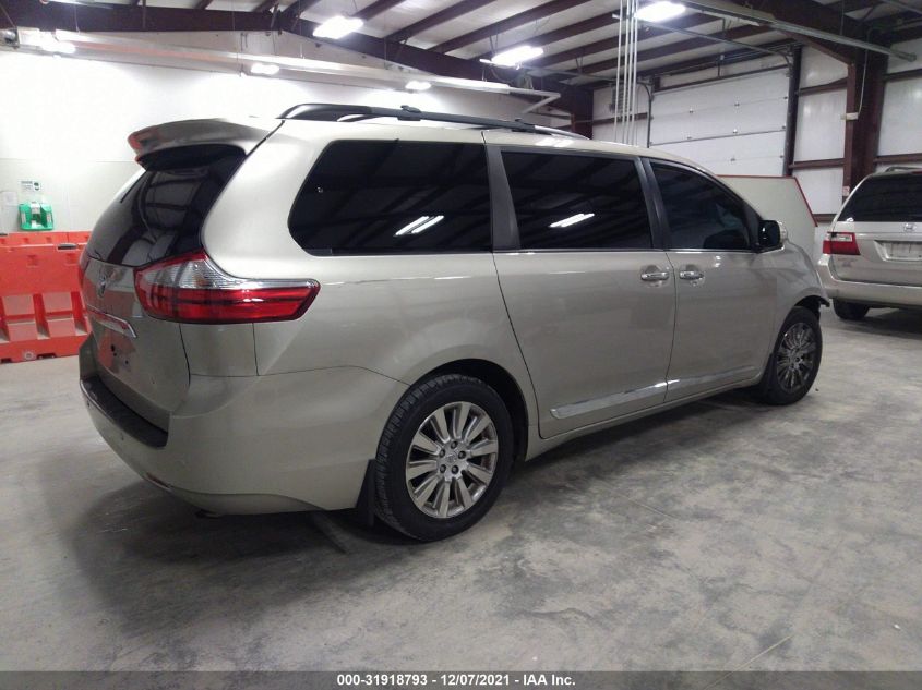2015 TOYOTA SIENNA LTD 5TDDK3DC6FS108713