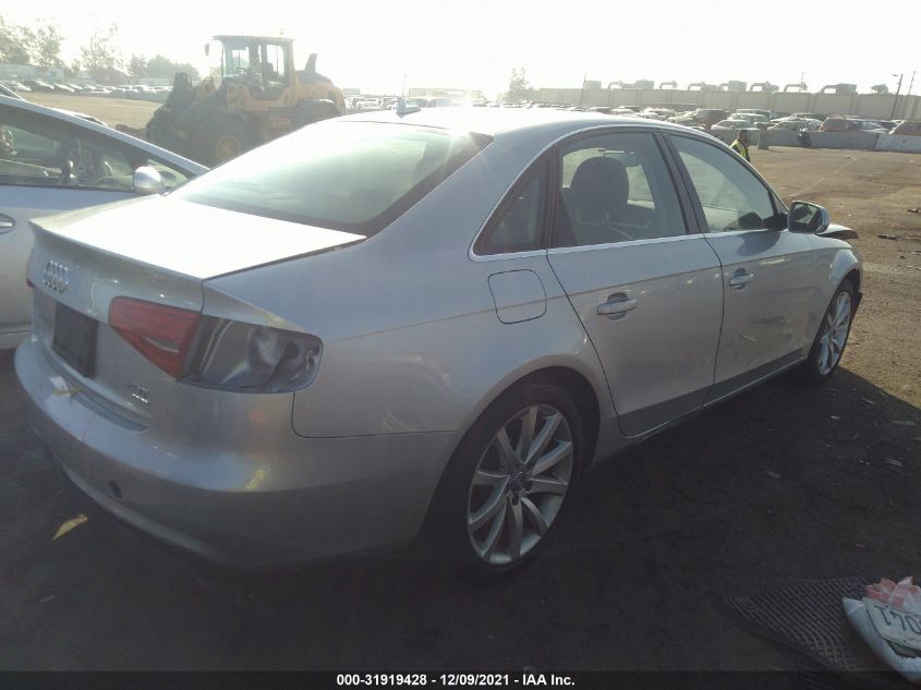 2013 AUDI A4 PREMIUM PLUS WAUFFAFL6DN020209