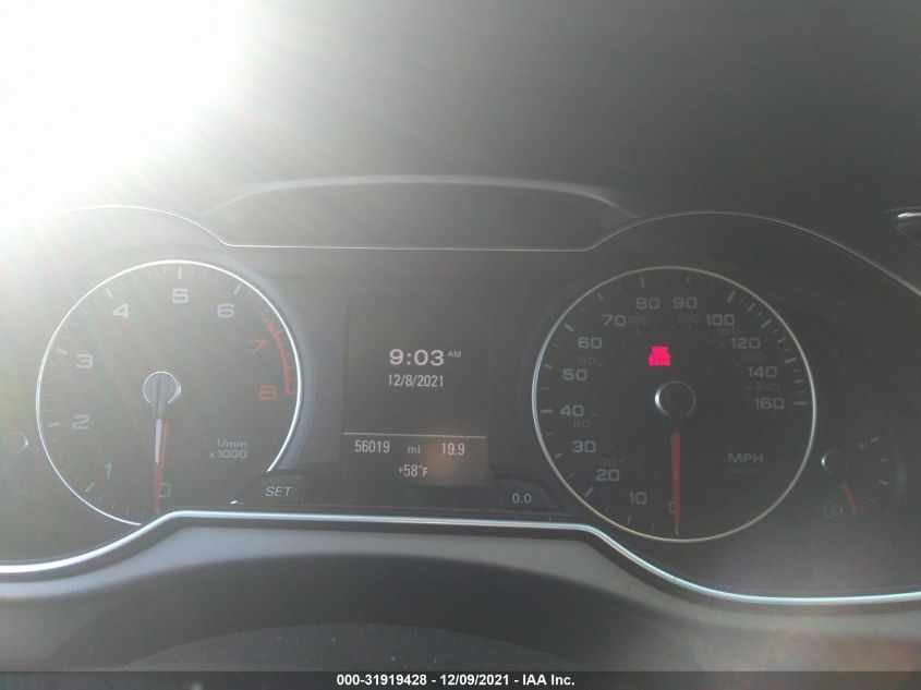 2013 AUDI A4 PREMIUM PLUS WAUFFAFL6DN020209