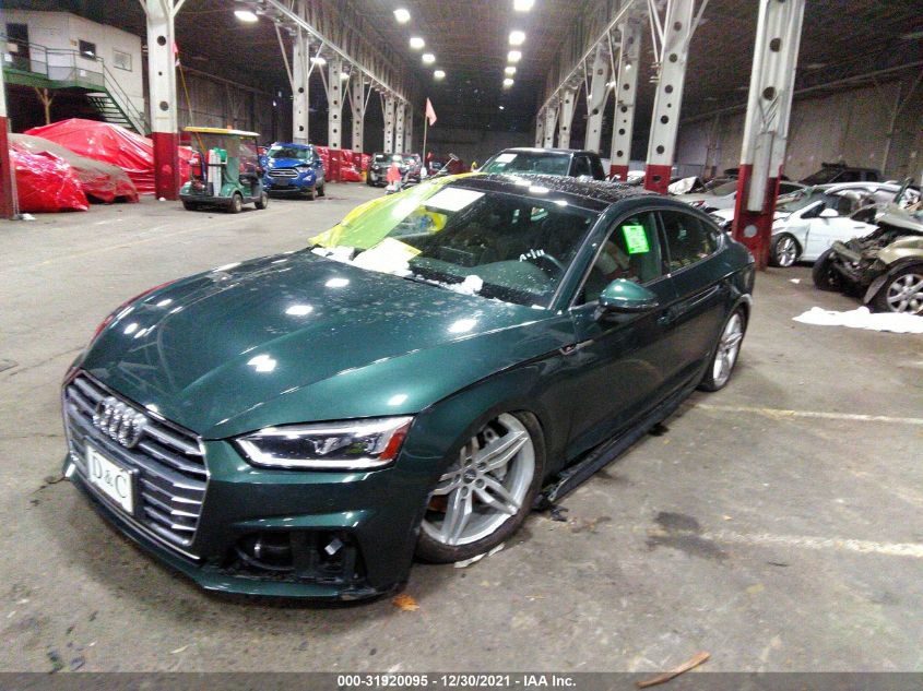 2018 AUDI A5 SPORTBACK PREMIUM PLUS WAUENCF51JA011562