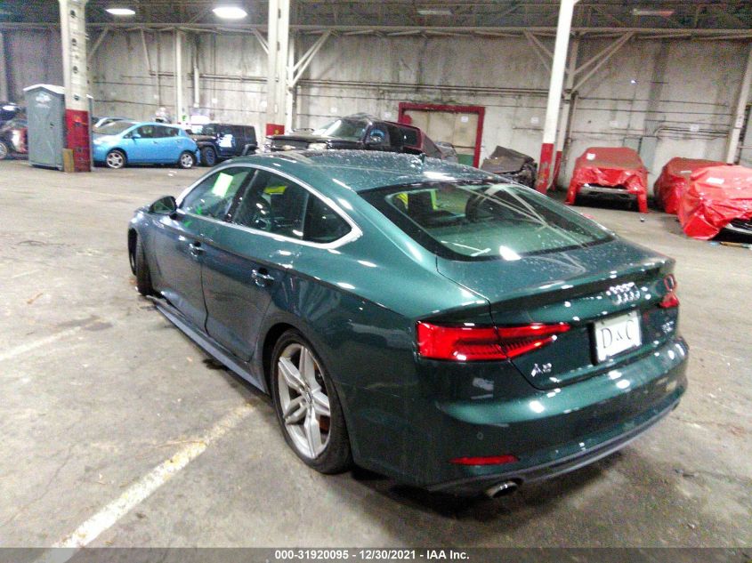 2018 AUDI A5 SPORTBACK PREMIUM PLUS WAUENCF51JA011562