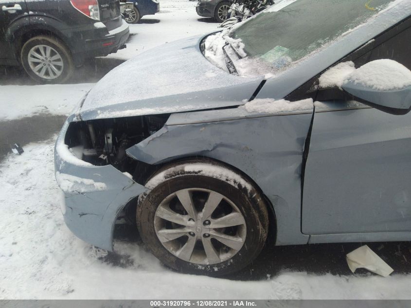 2014 HYUNDAI ACCENT GLS KMHCU4AE0EU748696
