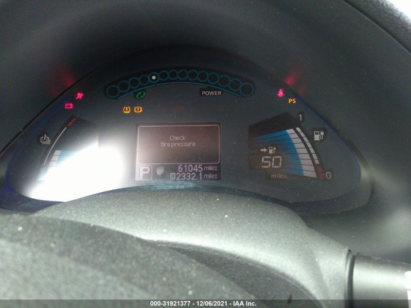 2015 NISSAN LEAF SL 1N4AZ0CP9FC322815
