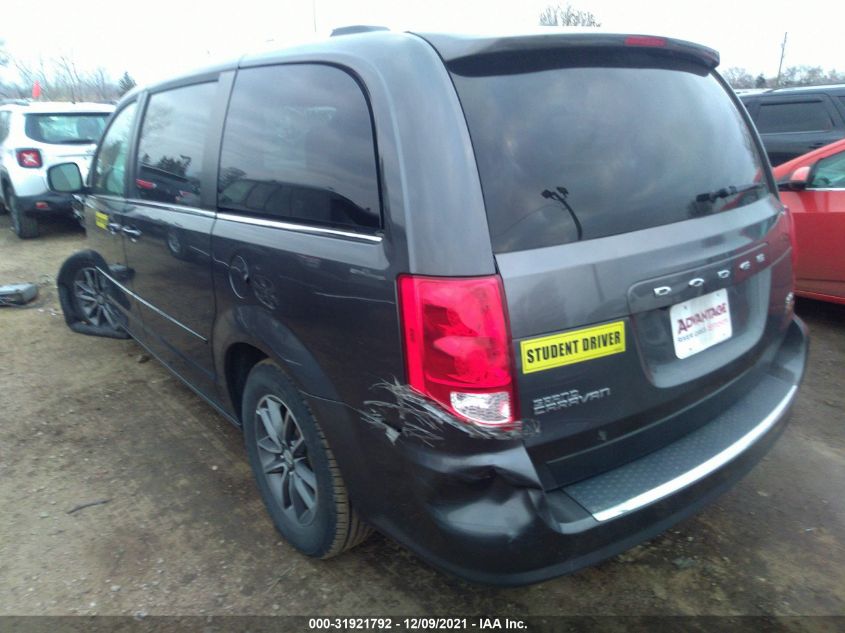 2017 DODGE GRAND CARAVAN SXT 2C4RDGCG2HR847486