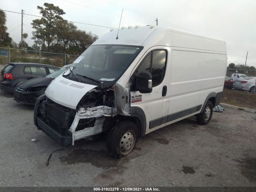 2018 RAM PROMASTER CARGO VAN 3C6TRVBGXJE107664