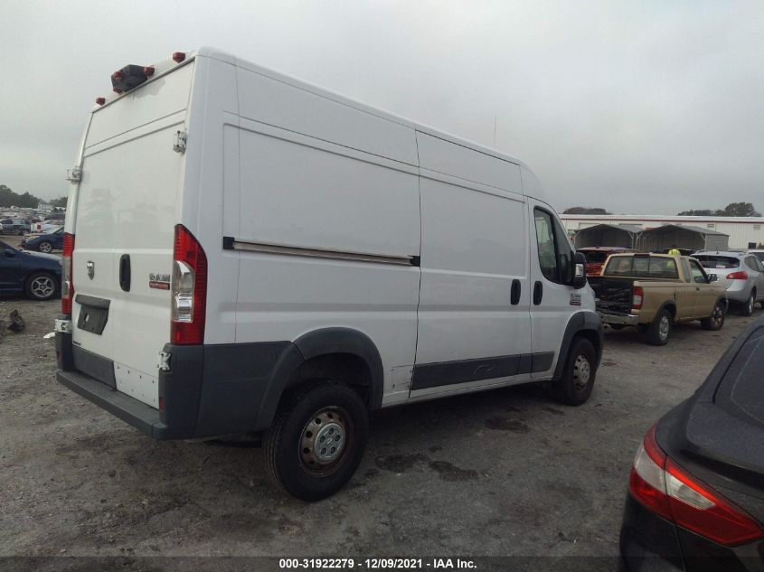2018 RAM PROMASTER CARGO VAN 3C6TRVBGXJE107664